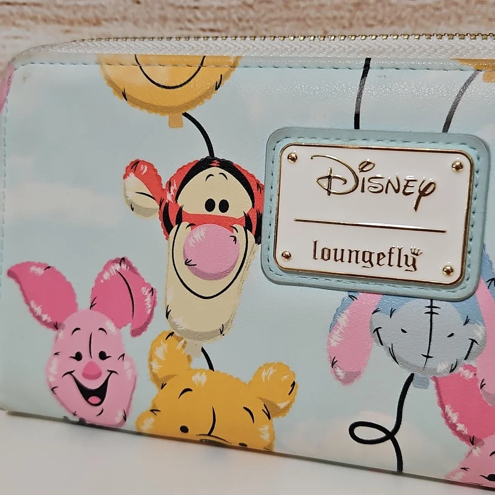 Loungefly Disney Winnie the Pooh Wallet - Multicolor - Picture 2 of 7
